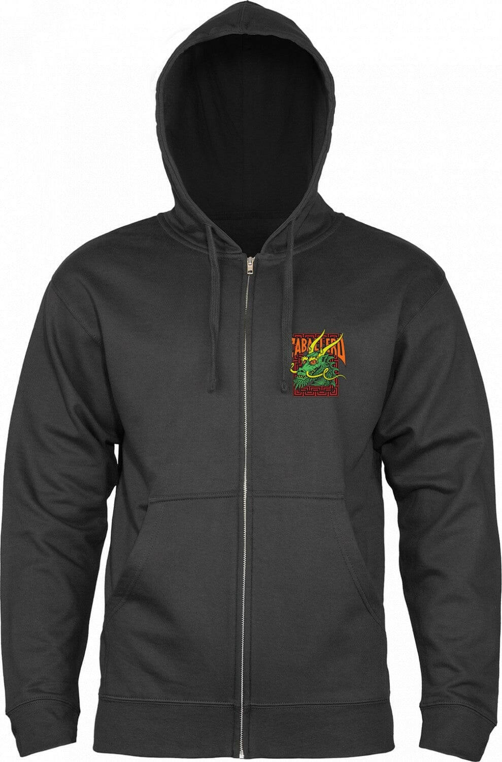 Powell Peralta - Caballero Street Dragon Mens Zip Hoodie Black.