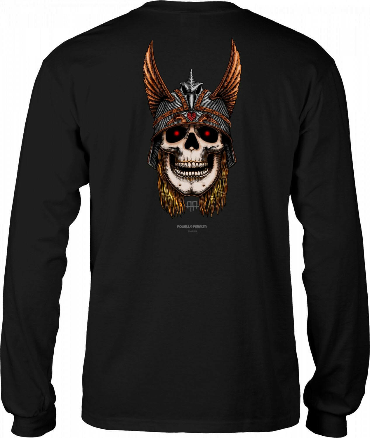 Powell Peralta - Andy Anderson Skull L/S Tee Black.