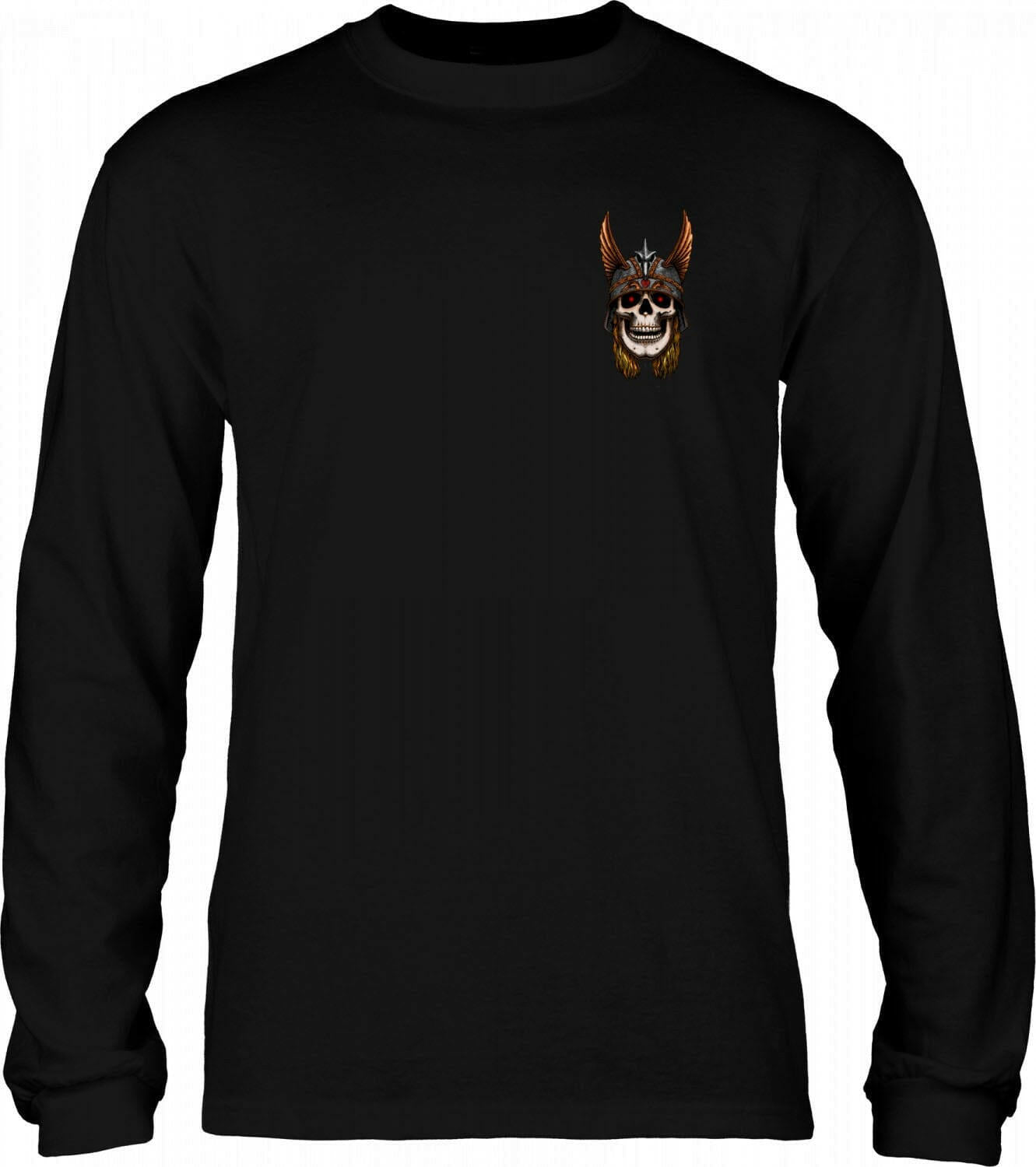 Powell Peralta - Andy Anderson Skull L/S Tee Black.