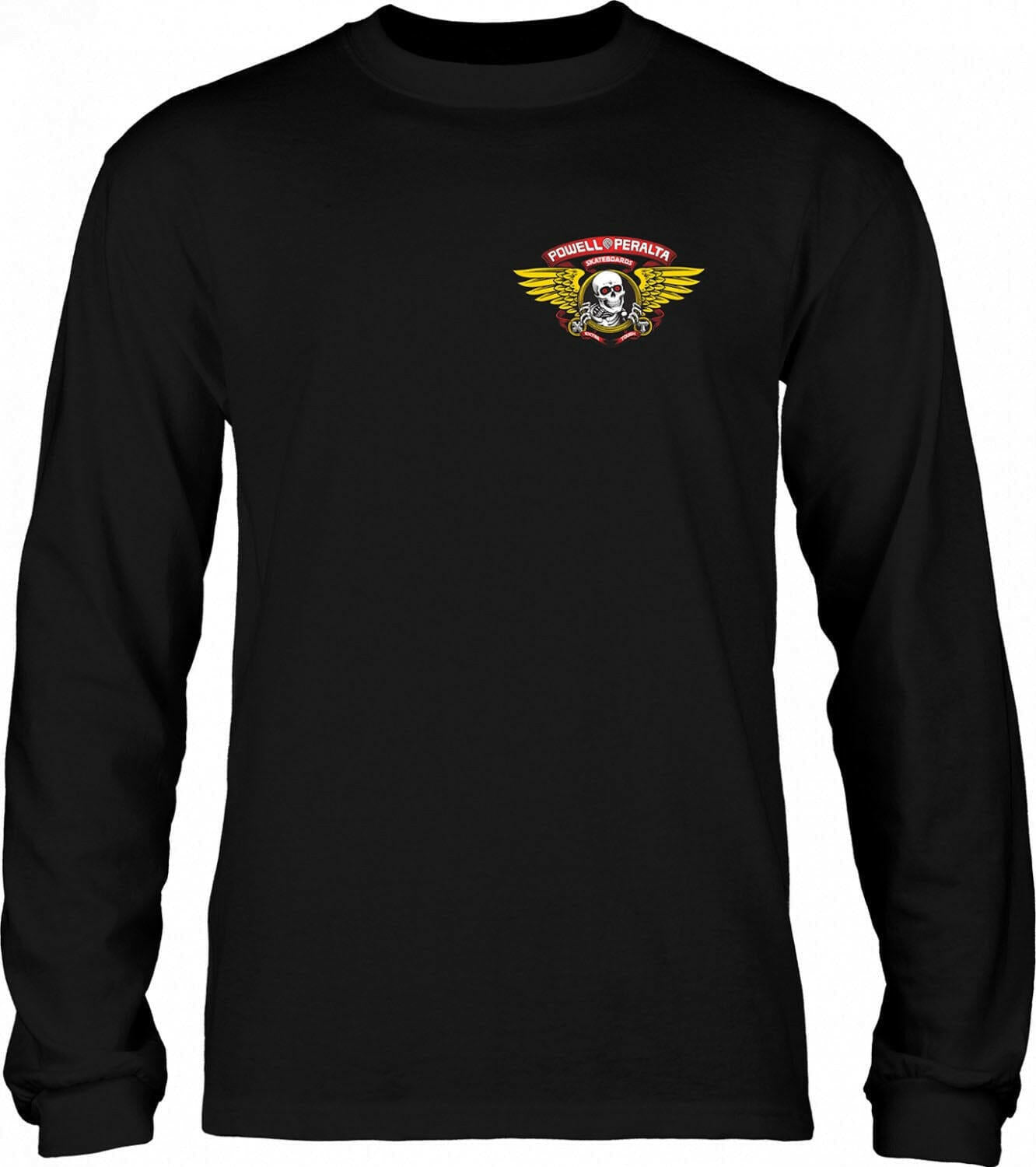 Powell Peralta - Winged Ripper L/S Tee Black.