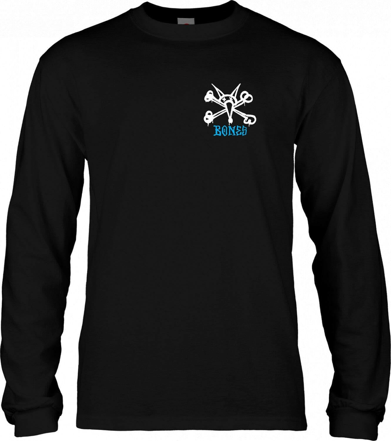 Powell Peralta - Rat Bones L/S Tee Black.