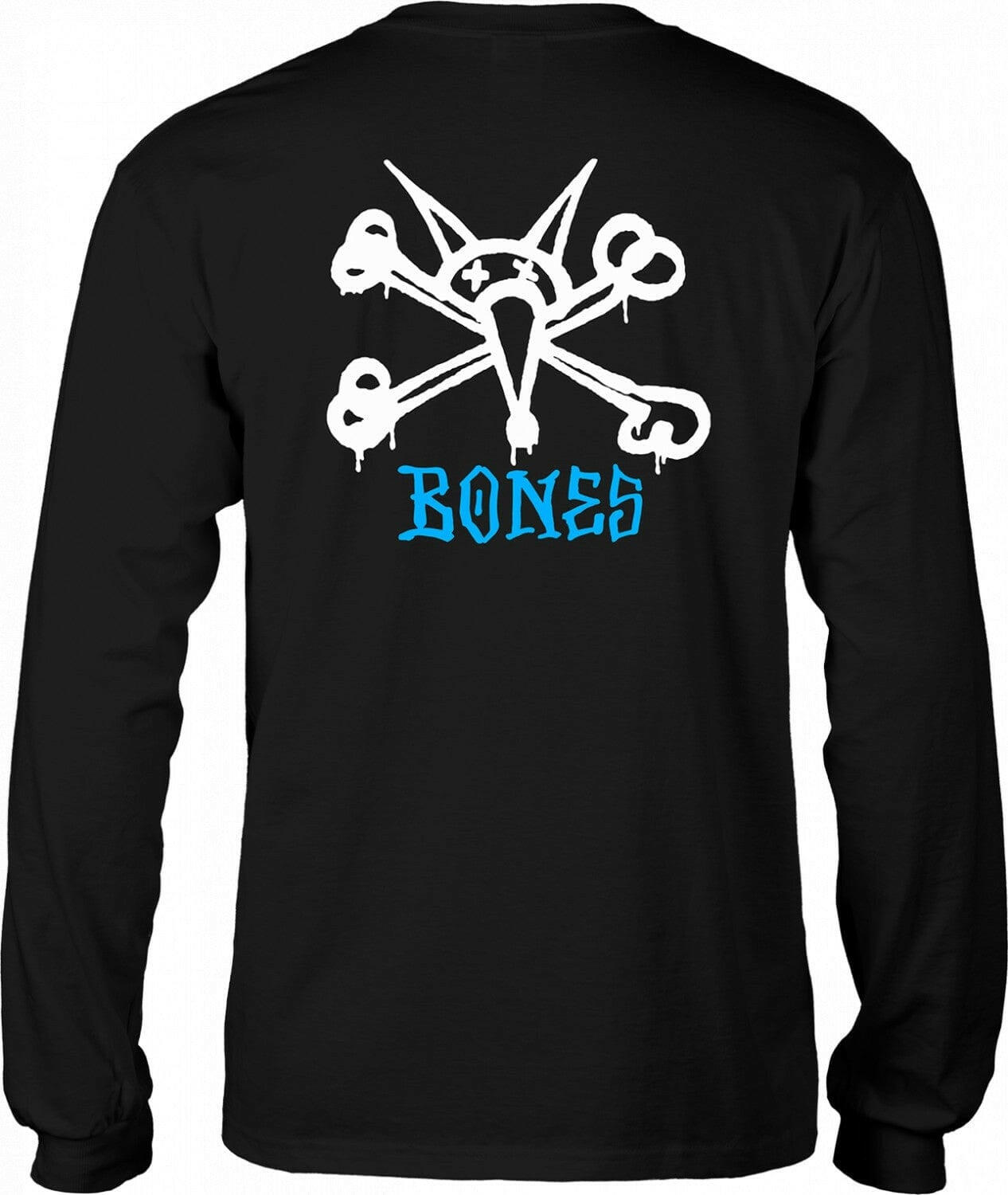 Powell Peralta - Rat Bones L/S Tee Black.