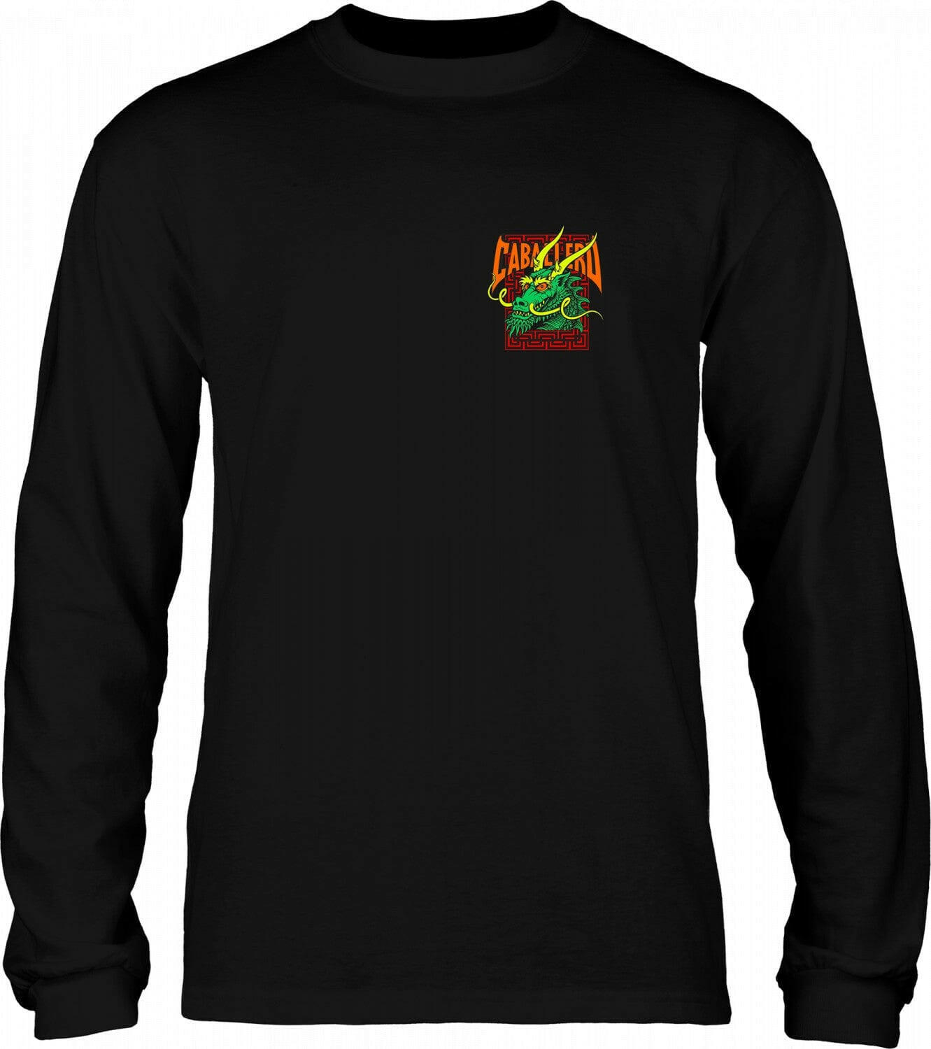 Powell Peralta - Caballero Street Dragon Mens L/S Tee Black.