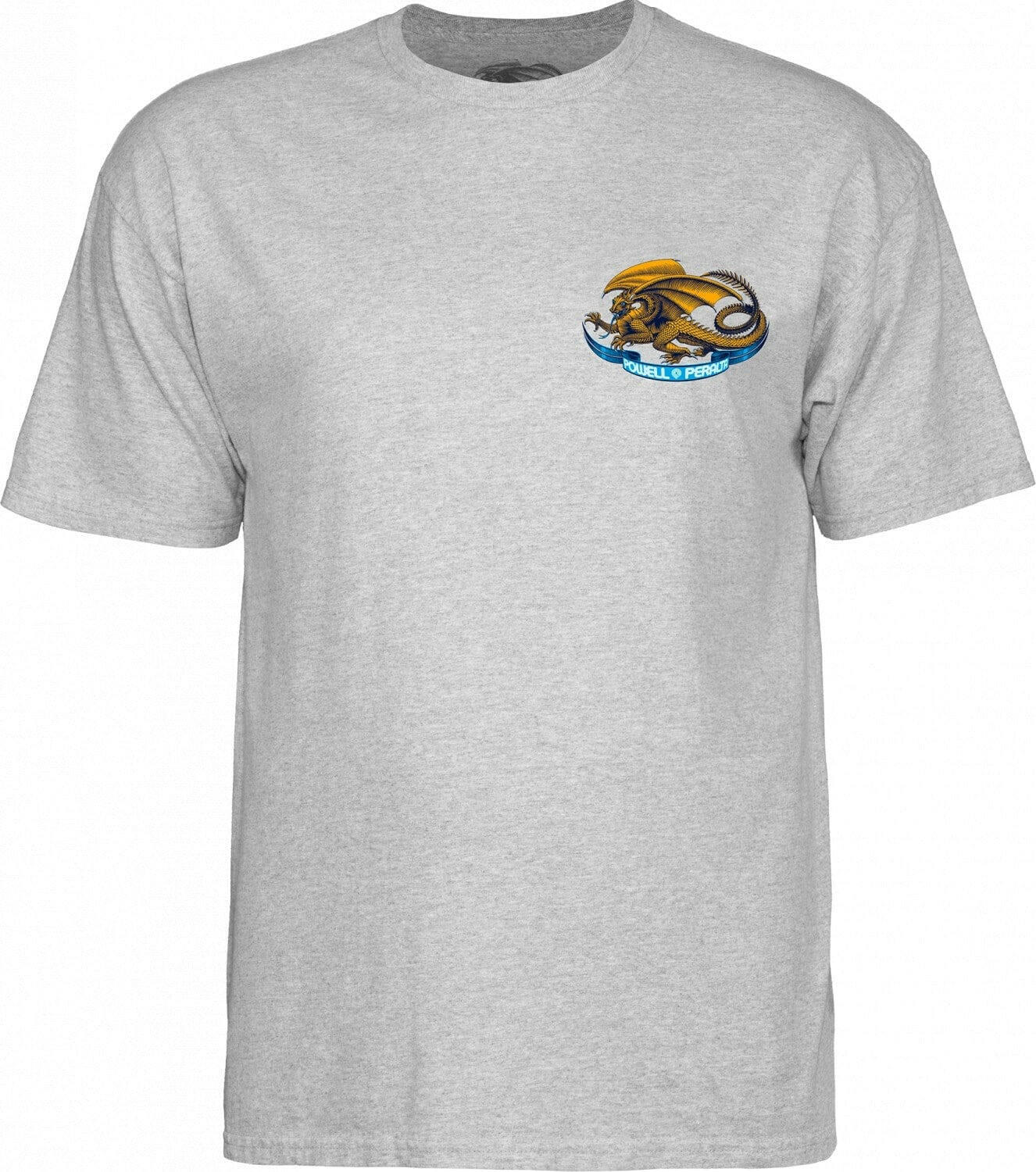 Powell Peralta - Oval Dragon Tee Grey.