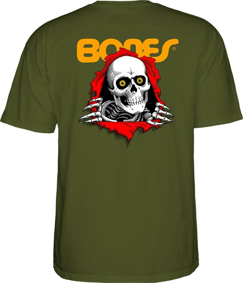 Powell Peralta - Ripper Tee Military Green.