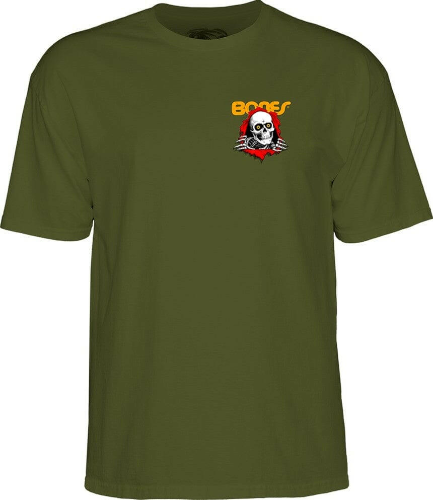 Powell Peralta - Ripper Tee Military Green.