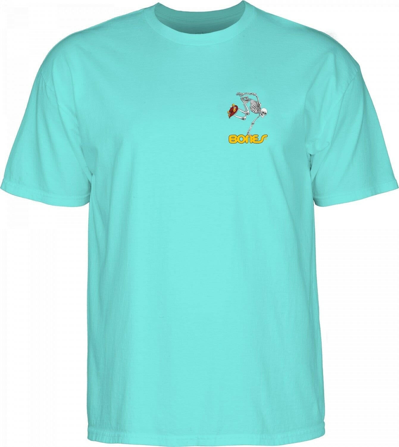 Powell Peralta - Skateboarding Skeleton Tee Turquoise.