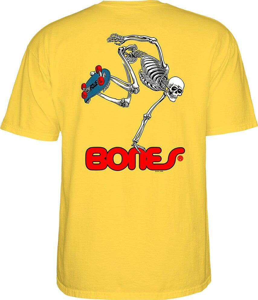 Powell Peralta - Skateboarding Skeleton Tee Banana.