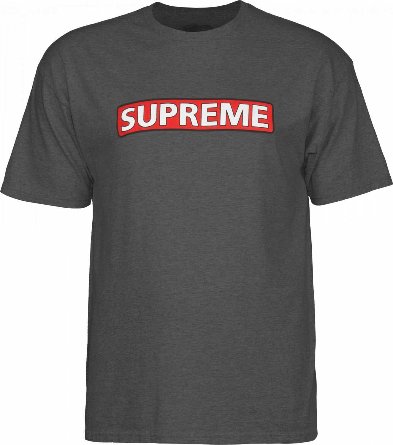 Powell Peralta - Supreme Tee Charcoal Heather.