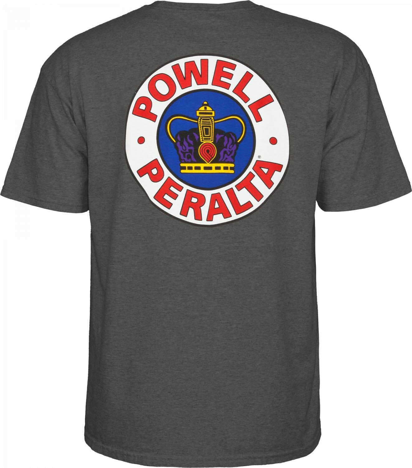 Powell Peralta - Supreme Tee Charcoal Heather.