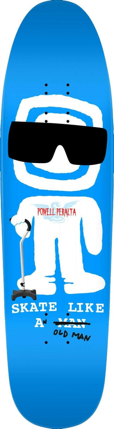 Powell Peralta - SLAOM 3 Funshape 8.4" Skateboard Deck.