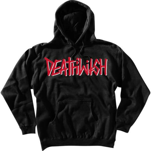 Deathwish Deathspray Hoodie Black/Red.