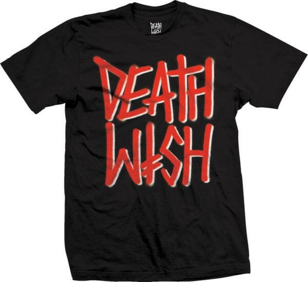 Deathwish Deathstack Mens Tee Black/Red.
