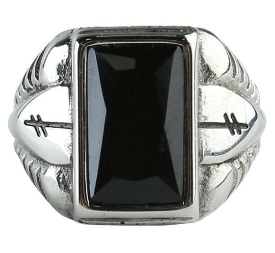 Deathwish Ellington Ring Silver.