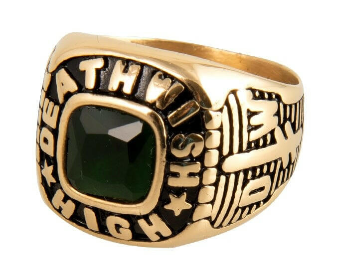 Deathwish High Ring Gold.