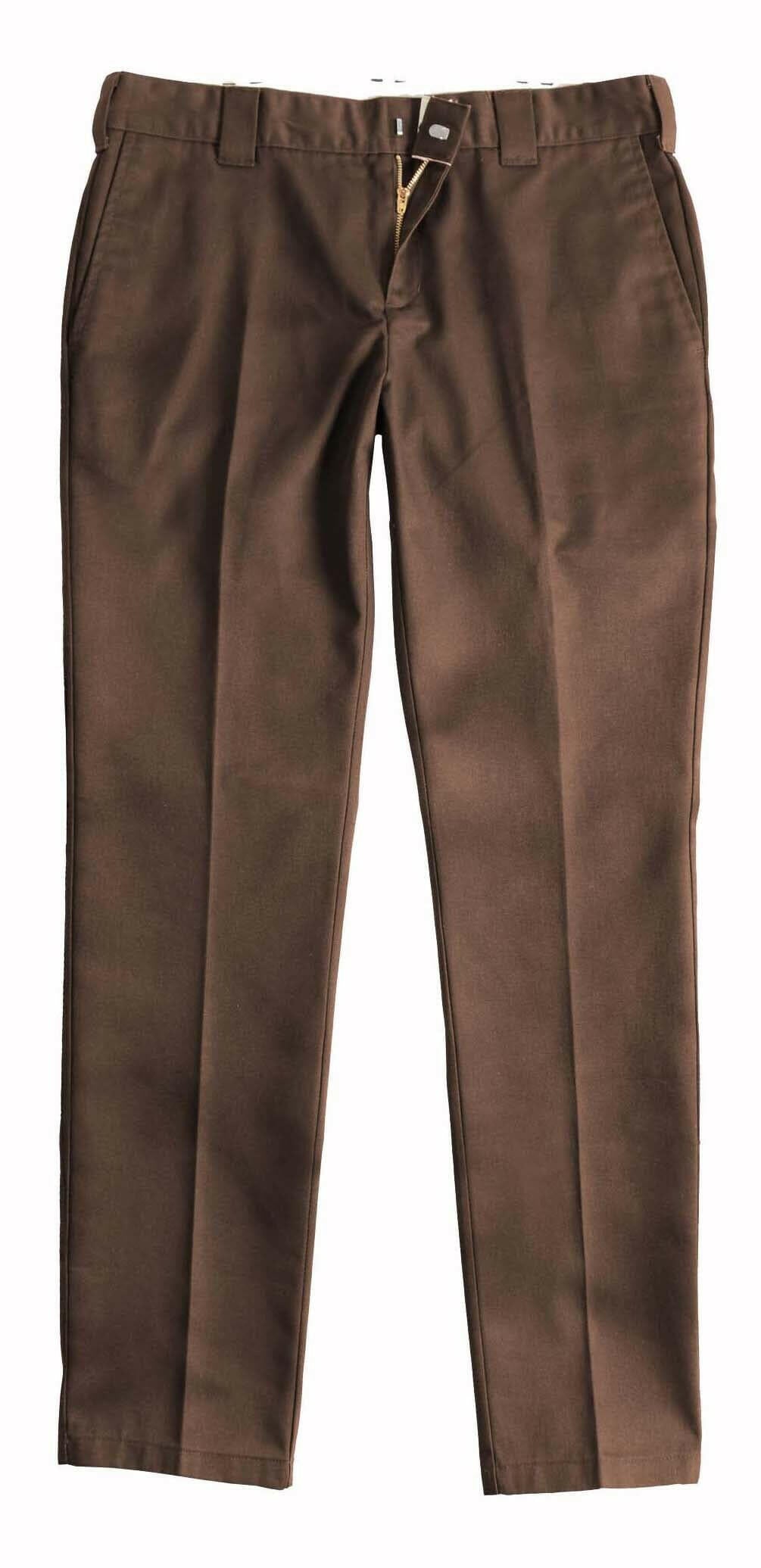 Dickies - 872 Slim Tapered Fit Pants Chocolate Brown.
