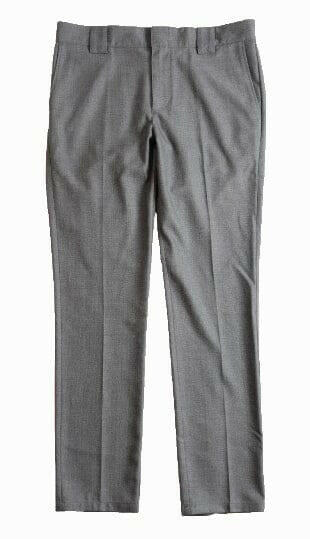Dickies - 872 Slim Tapered Fit Pants Herringbone Charcoal.
