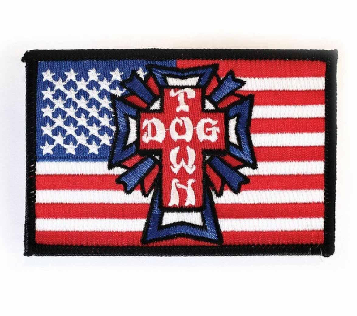 Dogtown - Embroidered Flag Patch.