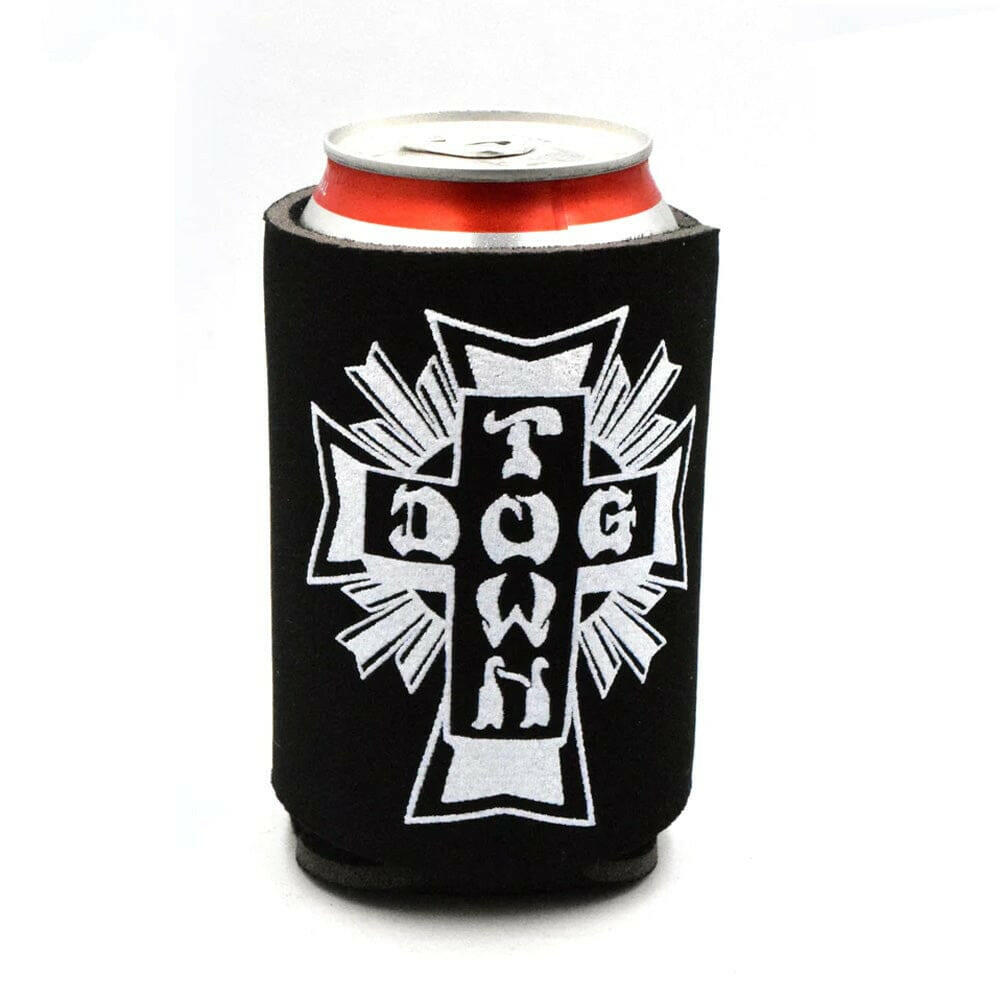 Dogtown - Cross Logo Stubbie Holder Black.