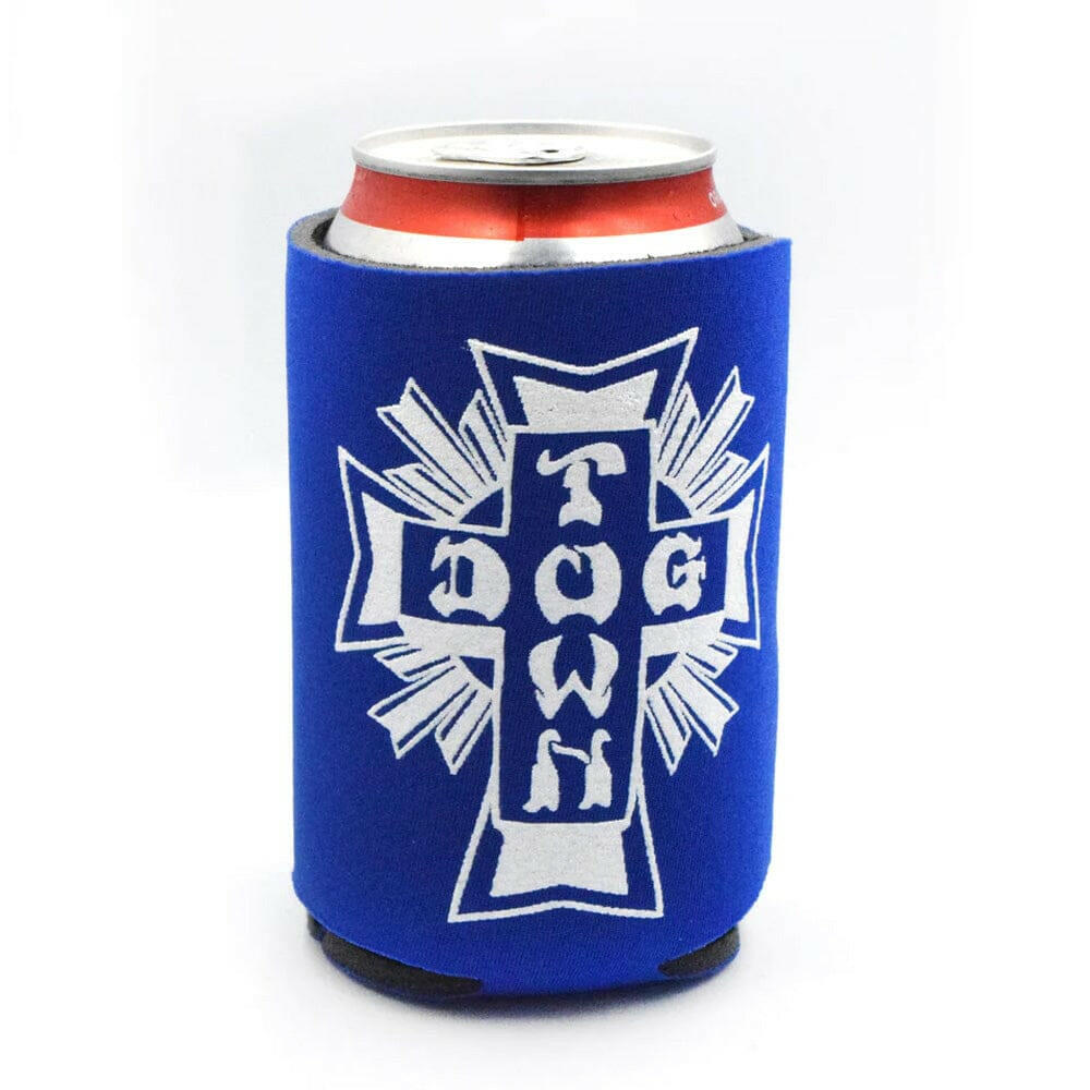 Dogtown - Cross Logo Stubbie Holder Royal Blue.