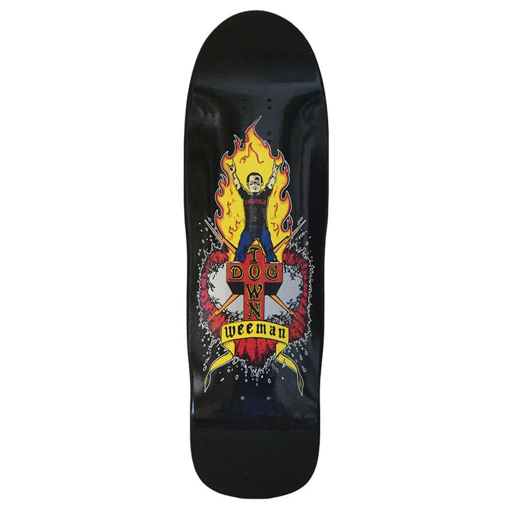 Dogtown - WeeMan Sabotage Custom Shape 9.25 Skateboard Deck.