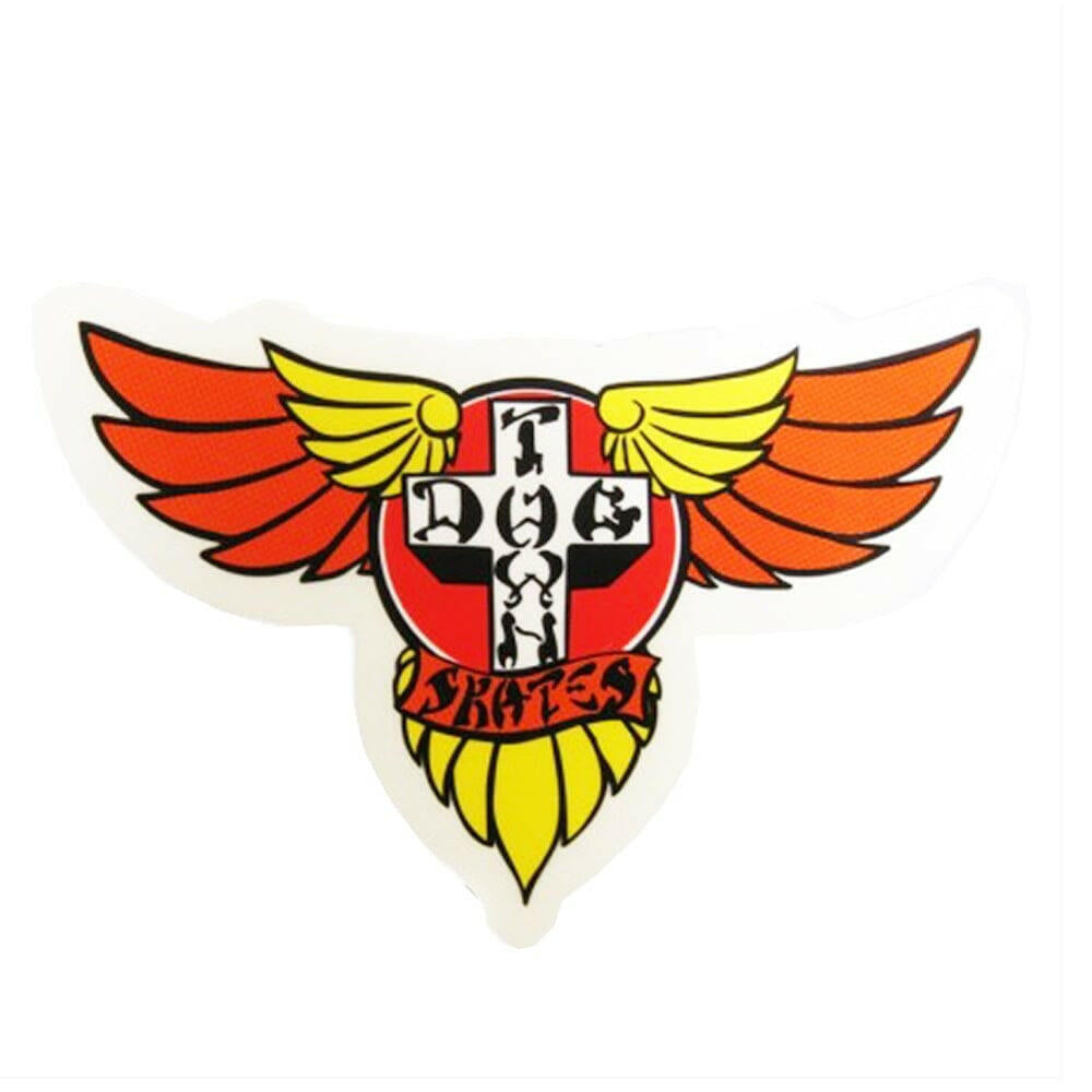 Dogtown - Wings 5" Sticker.