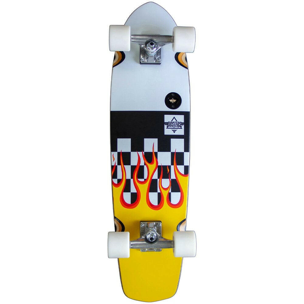 Dusters - Flames Cruiser 7.9 Complete Skateboard.