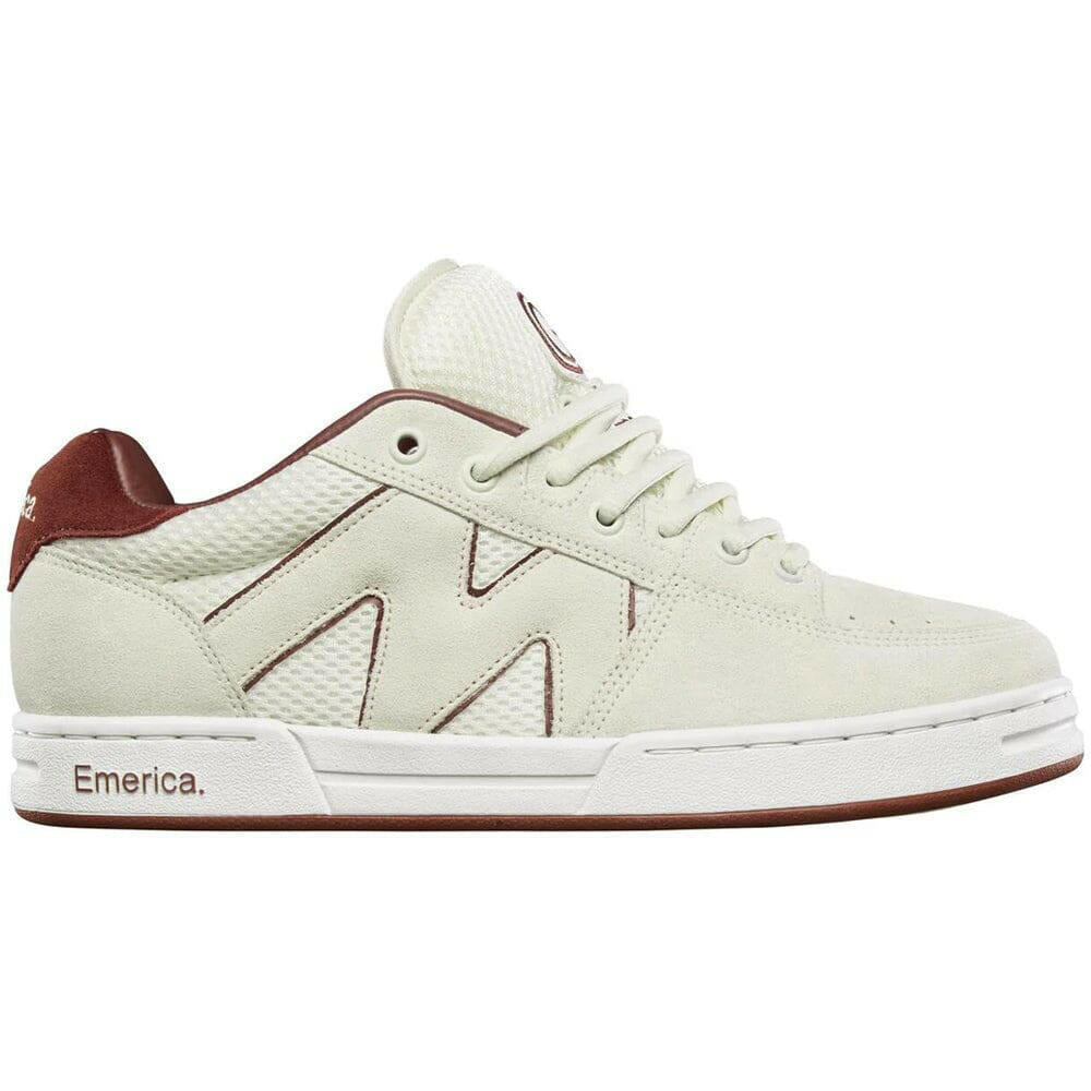 Emerica - OG-1 Shoes White/Burgundy.