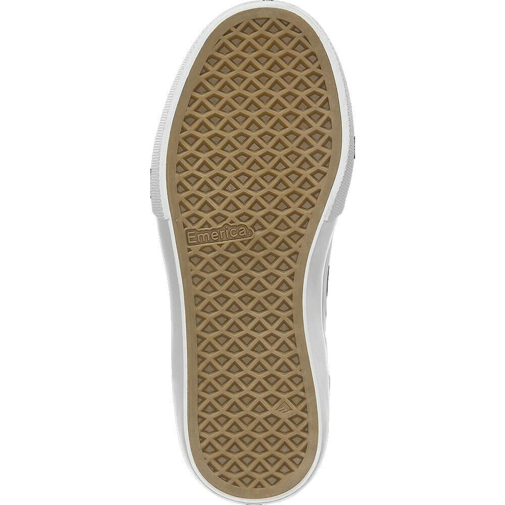Emerica - Pillar Youth Shoes Black/White/Gold.