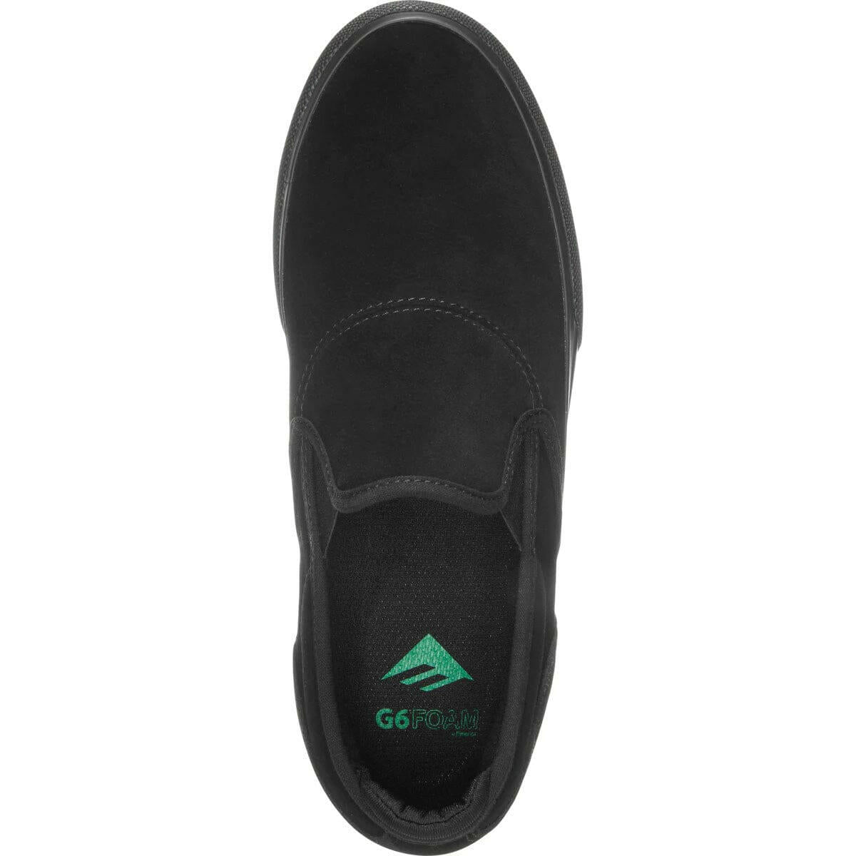 Emerica - Wino G6 Slip On Shoes Black.