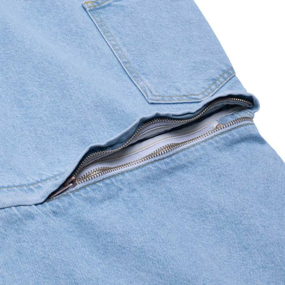 Fucking Awesome - Baggy Zip Off Carpenter Pants Light Blue.