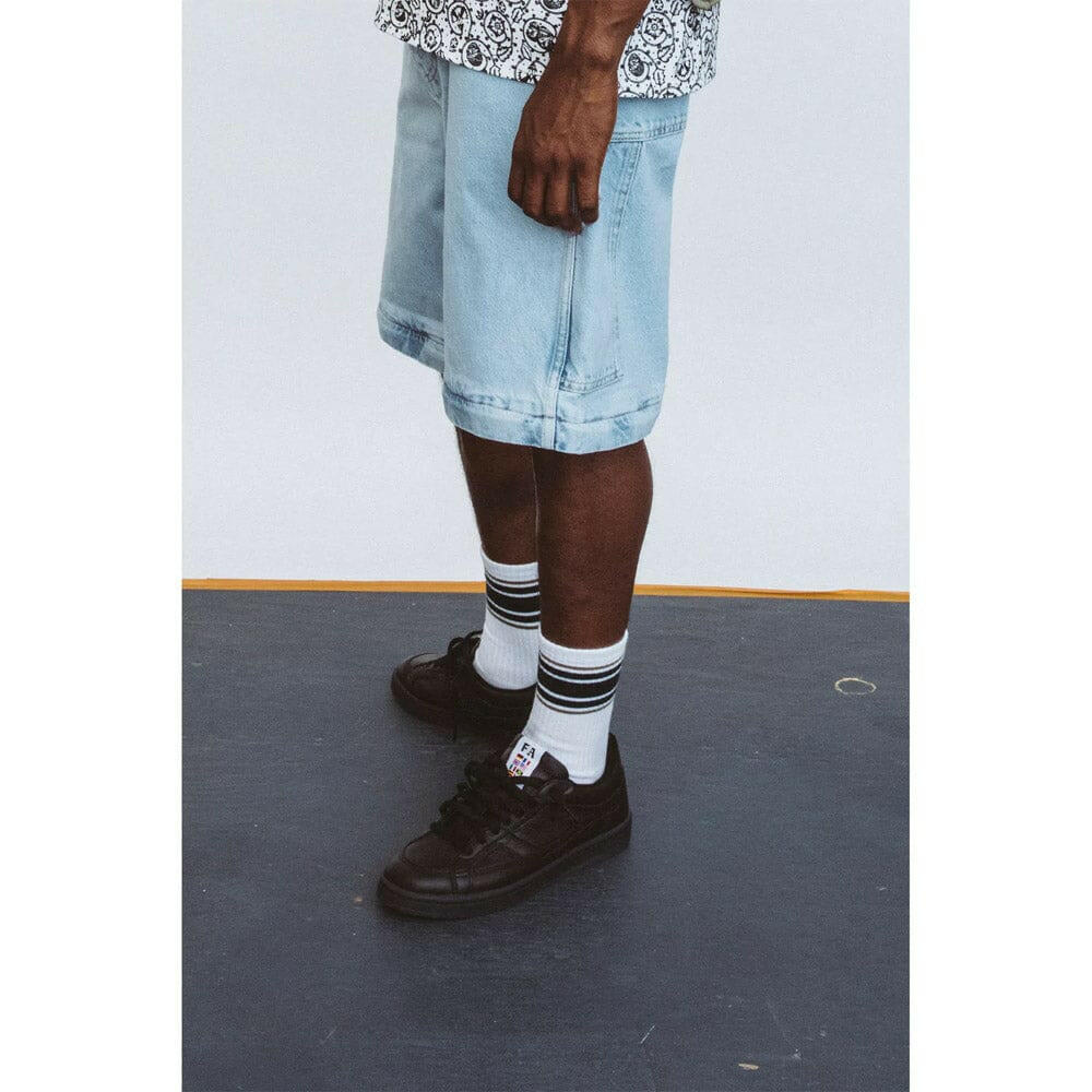 Fucking Awesome - Baggy Zip Off Carpenter Pants Light Blue.