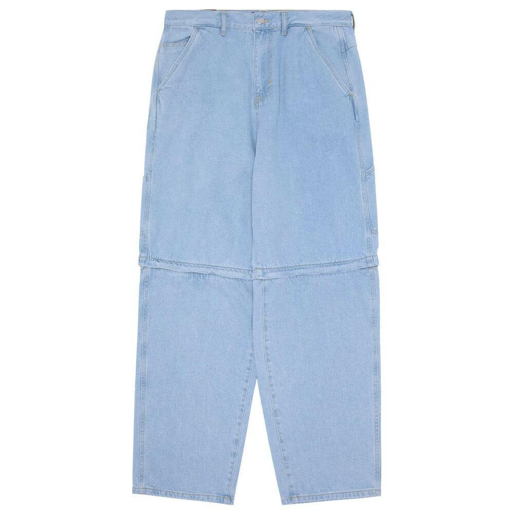Fucking Awesome - Baggy Zip Off Carpenter Pants Light Blue.