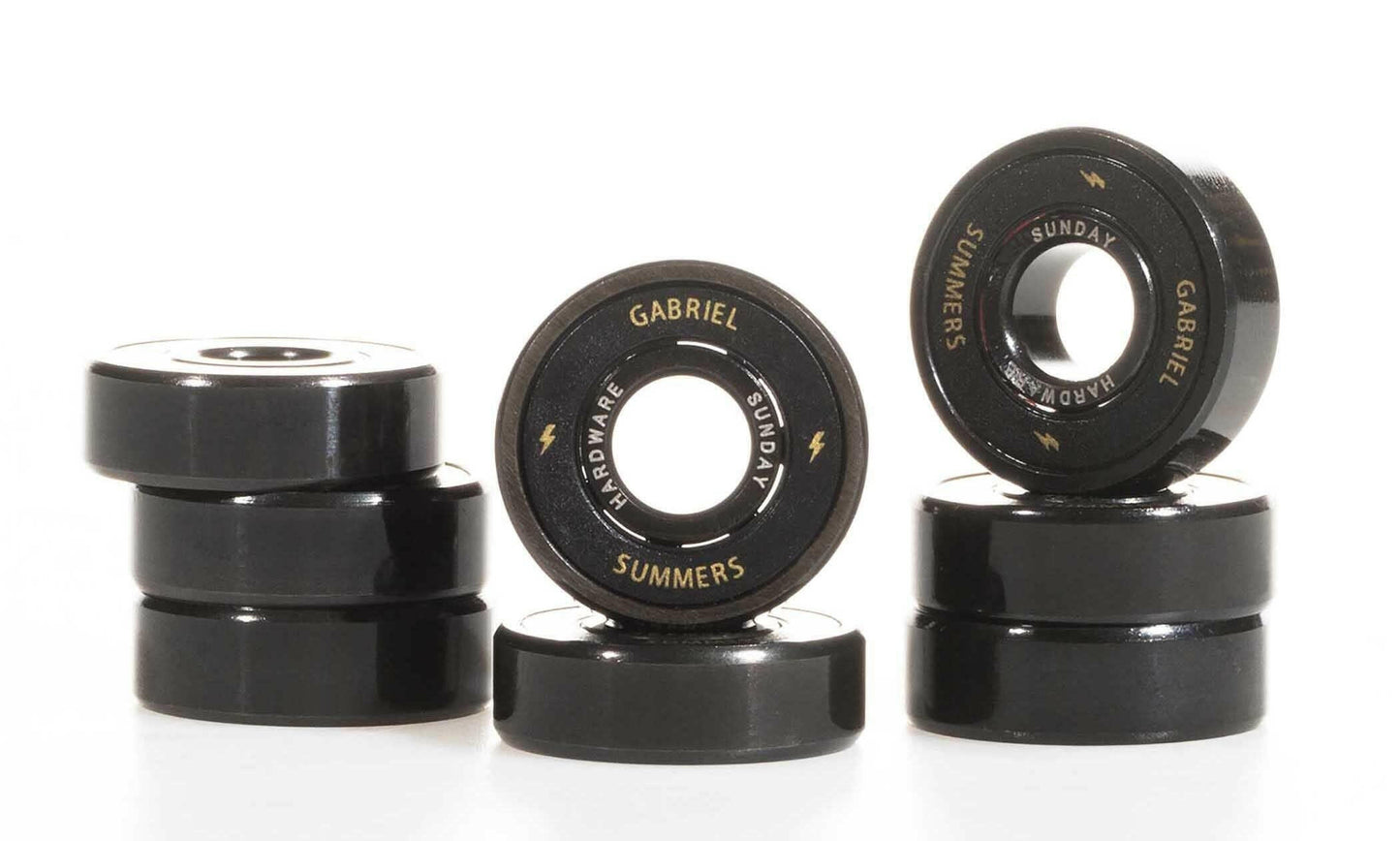 Sunday - Gabriel Summers Pro Skateboard Bearings.