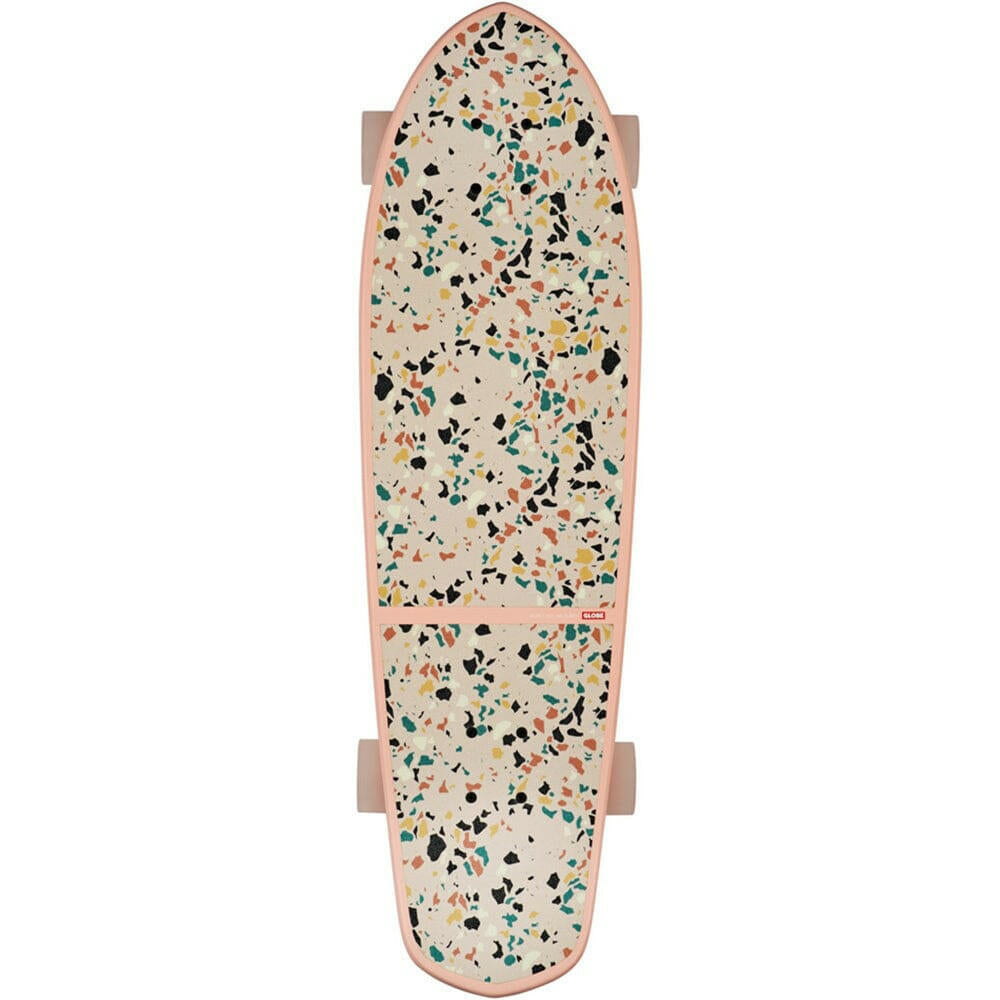 Globe - Big Blazer Sea Shell/Terrazzo Cruiser 9.125 Complete Skateboard.