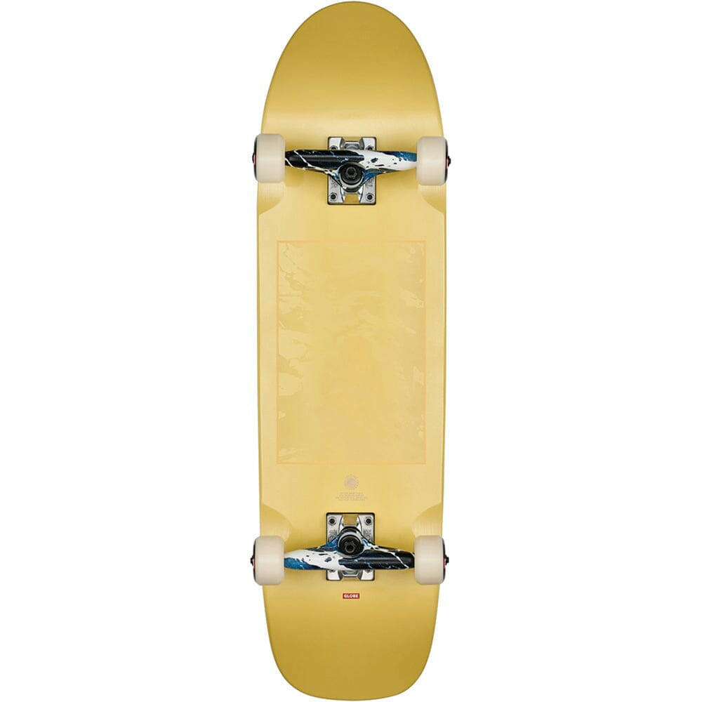 Globe - Shooter Yellow/ComeHell 8.6 Complete Skateboard.