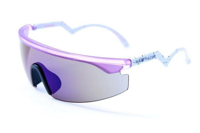 Happy Hour - Accelerators Sunglasses Purple/White.