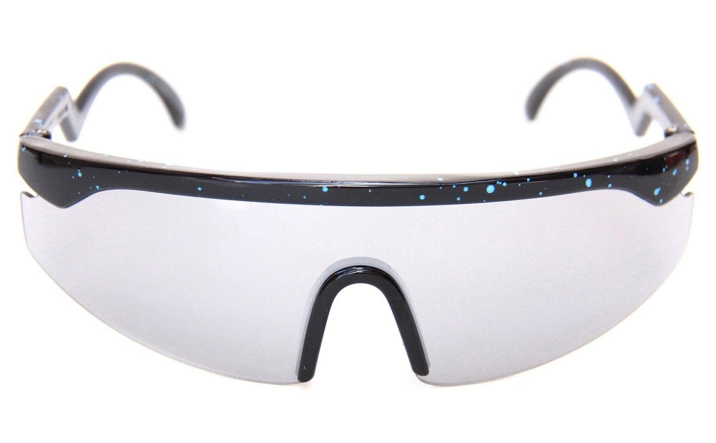 Happy Hour - Accelerators Sunglasses Black/Blue Splatter.