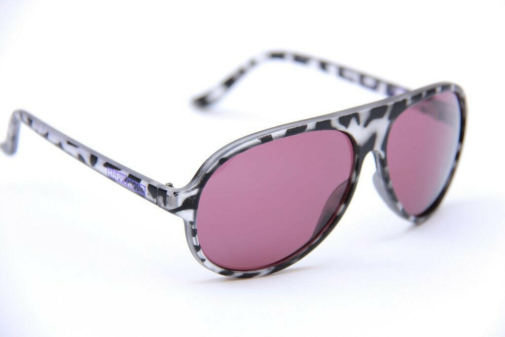 Happy Hour - Beagle Purple Dranks Sunglasses.