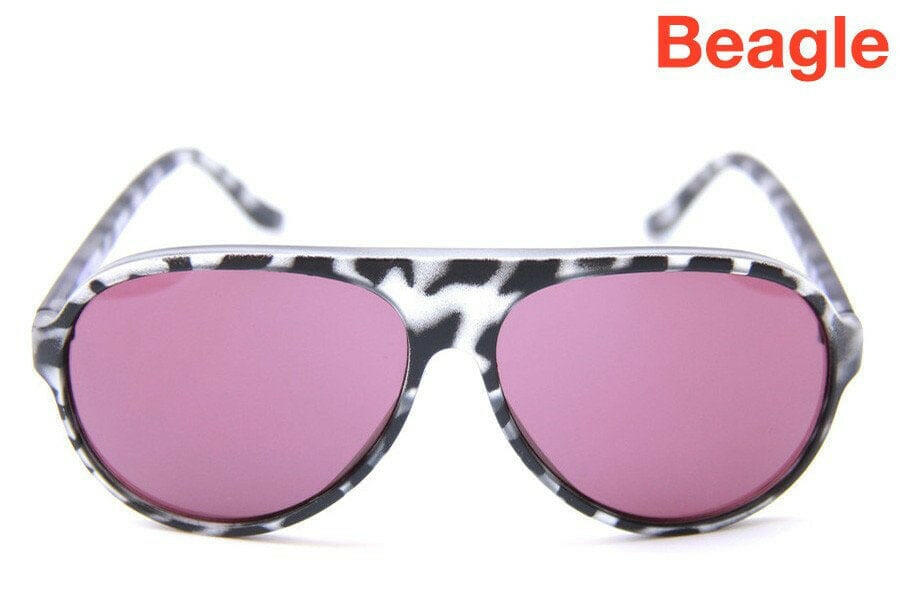 Happy Hour - Beagle Purple Dranks Sunglasses.