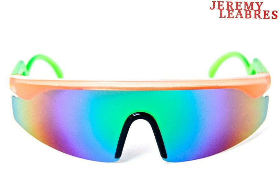 Happy Hour - Accelerators Sunglasses Orange/Green.