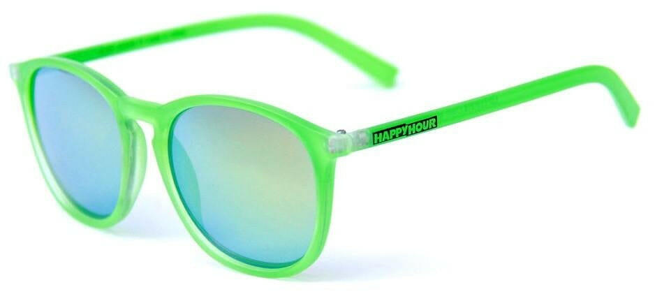 Happy Hour - Provost Flap Jacks Sunglasses Green.