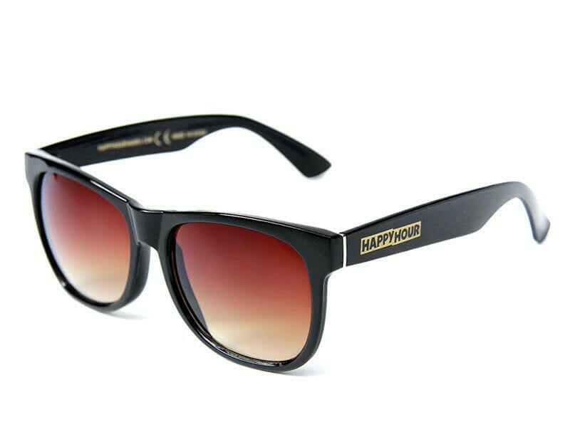 Happy Hour - Real Swag Sunglasses Gloss Black.