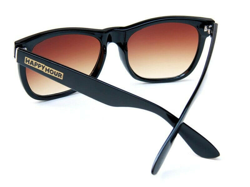 Happy Hour - Real Swag Sunglasses Gloss Black.