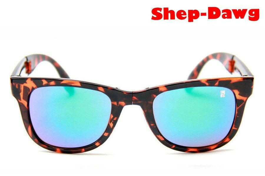 Happy Hour - Shep Dawgs Poolside Foldup Sunglasses Tortoise.