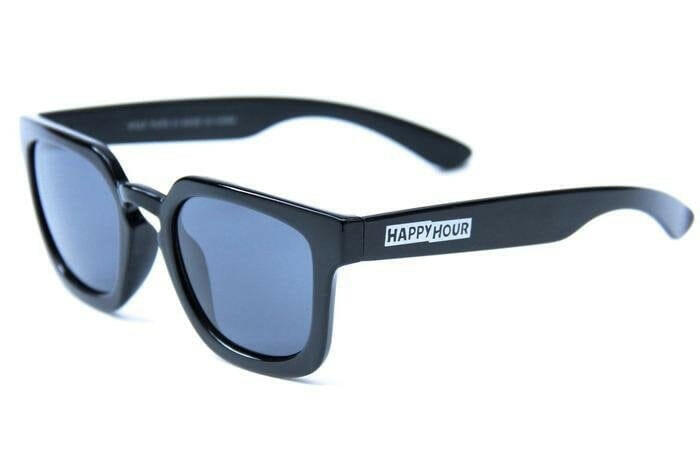 Happy Hour - Wolf Pup Sunglasses Gloss Black.