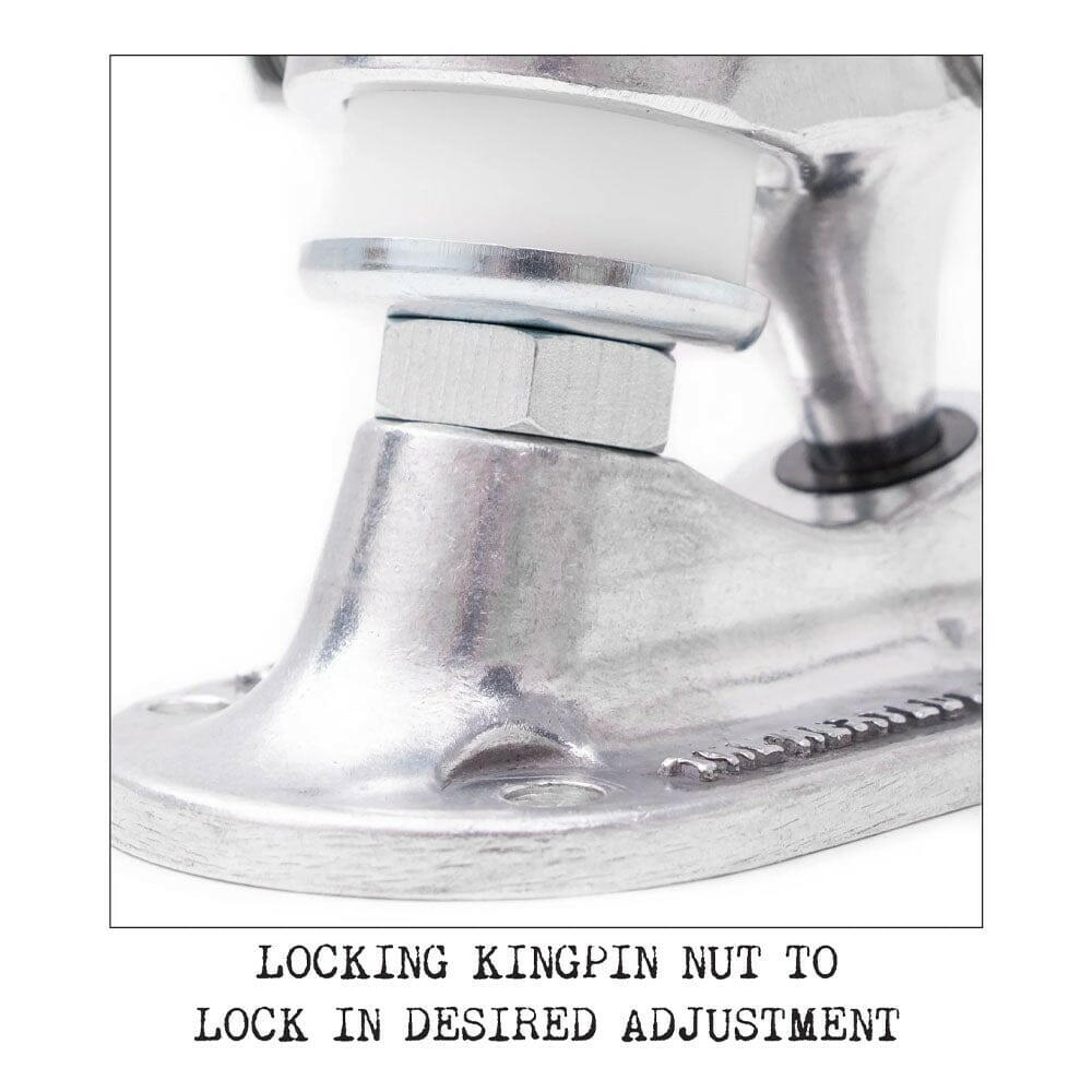 The Heated Wheel - Polarizer Skateboard Trucks