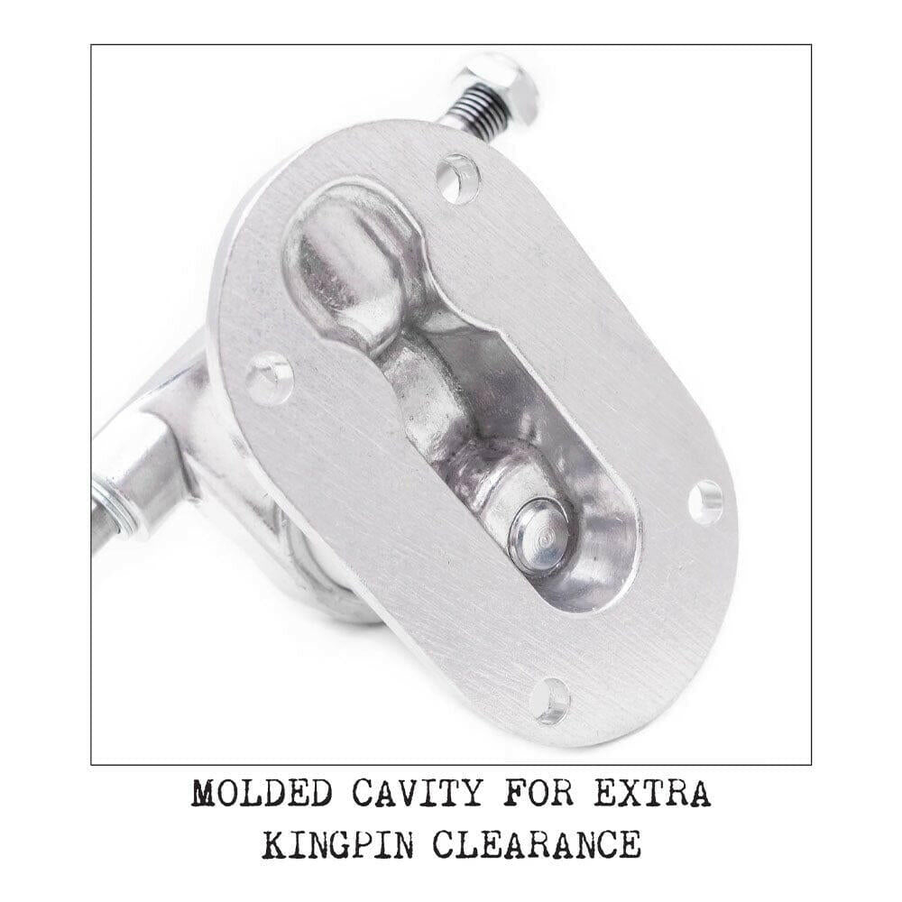 The Heated Wheel - Polarizer Skateboard Trucks.