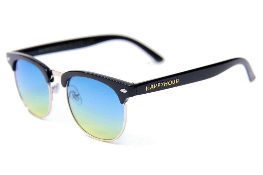 Happy Hour - G2 Sunglasses Black Gloss/Ocean Fade Lens.