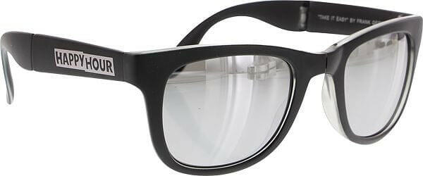 Happy Hour - Gerwer Poolside Foldup Sunglasses Black.
